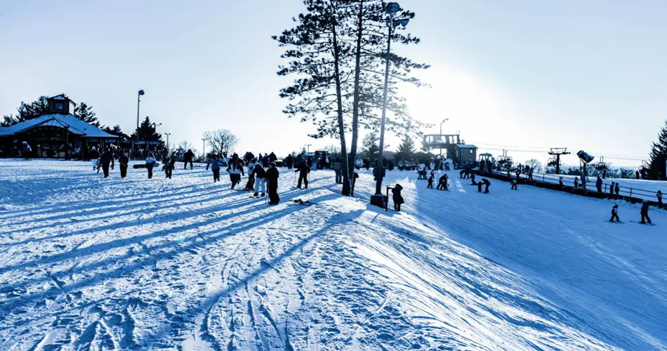 Chestnut Mountain Resort ski slopes