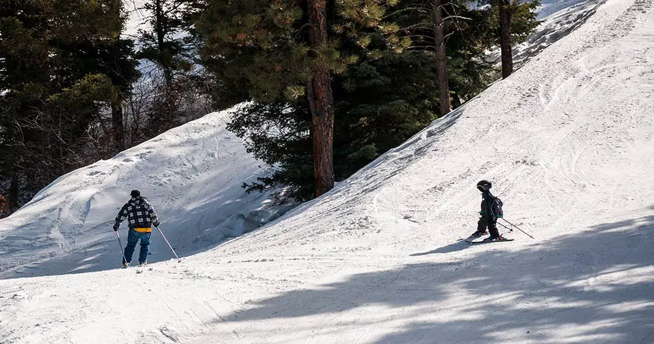 Skiing trails at Sipapu