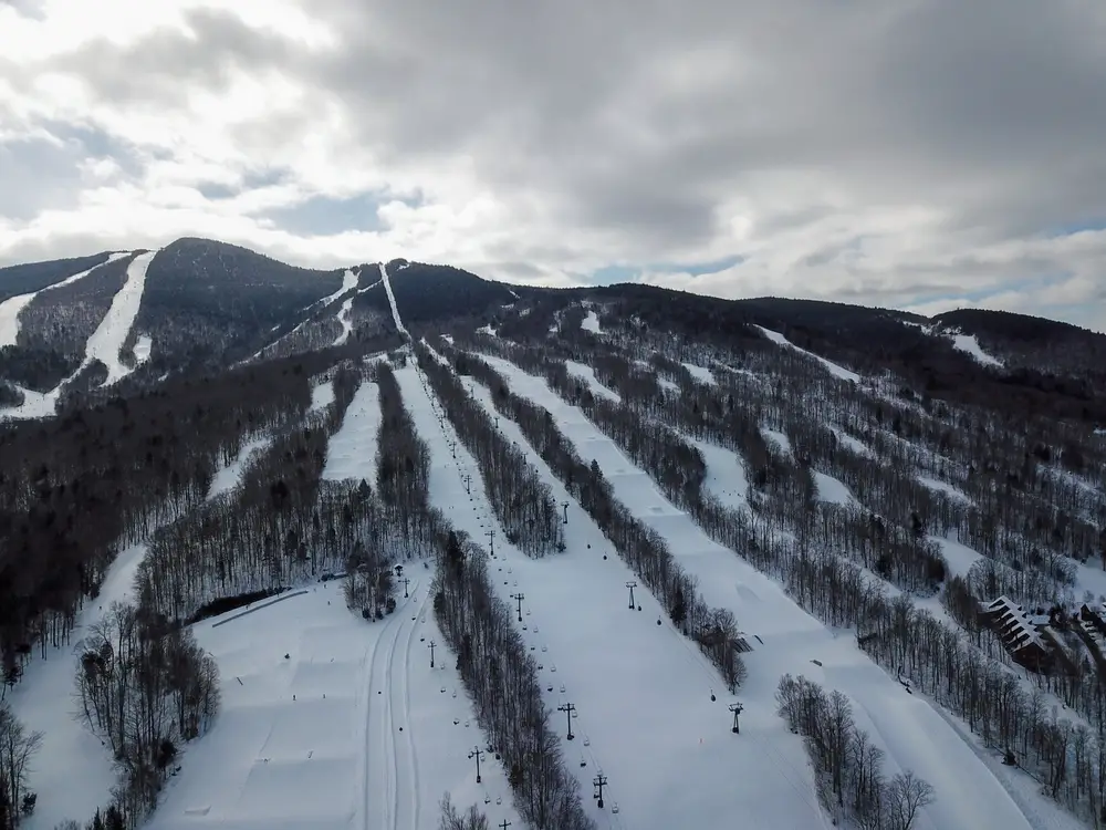 Trails at Loon Mountain ski resort