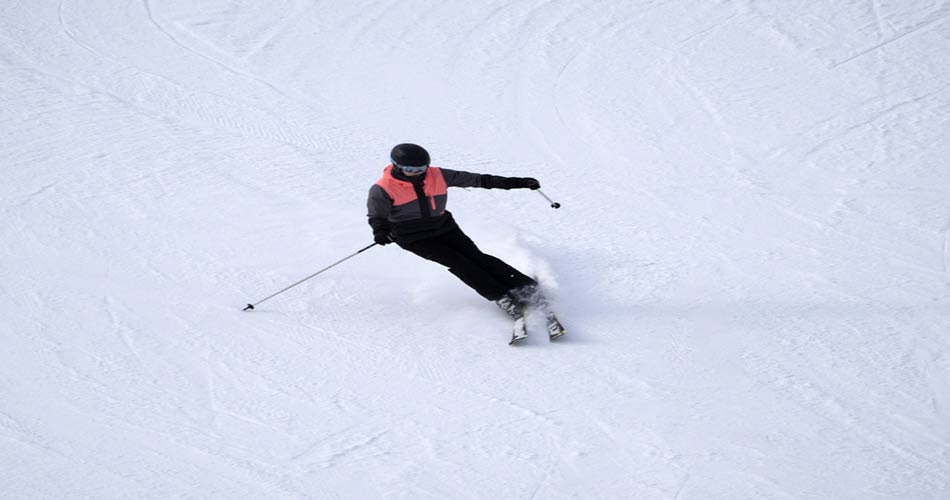 Skier at Mad River,Ohio.