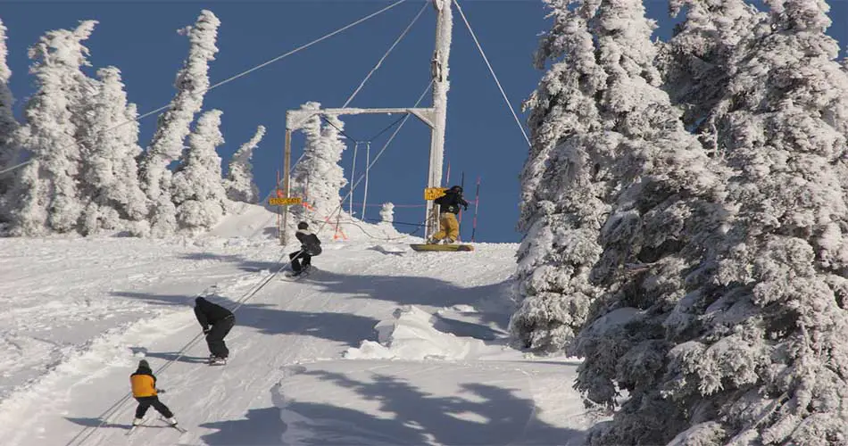 Tow rope at Hurricane Ridge Ski Area.