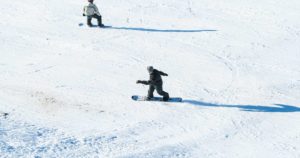 Snowboarding at Campgaw