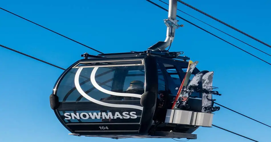 Snowmass gondolas.