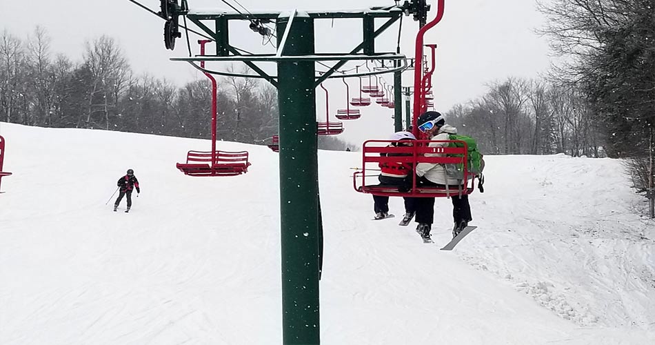 Lifts at Indianhead Mountain - Big Snow