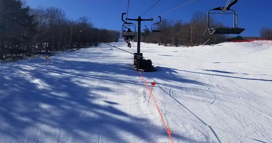 Ski lifts at Windham Ski Resort