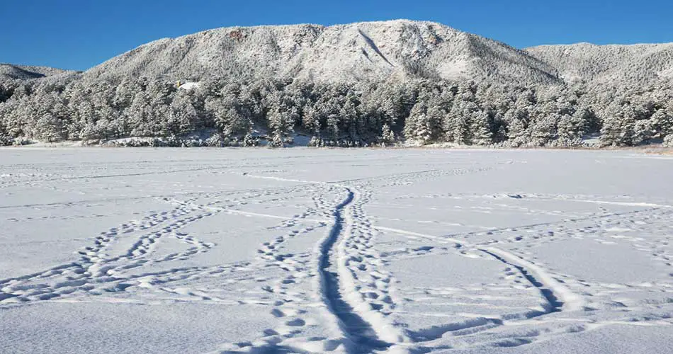 View of Herman Mountain Ski Area