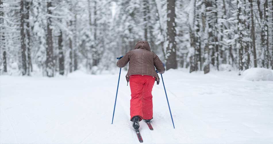 Nordic trails at Vail.