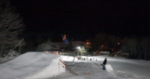 Ski jump at Abenaki