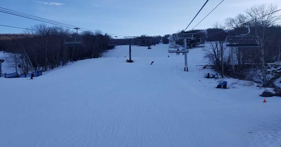 Ski lifts at Windham Mountain Ski Resort