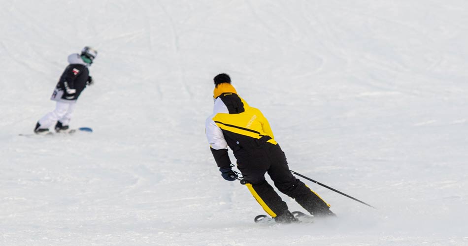 Skiing at Mohawk Mountain Ski Area.