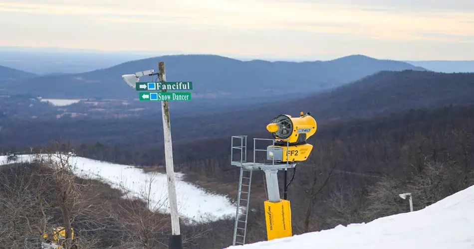 Snow dancer trail at Whitetail Mountain Resort.