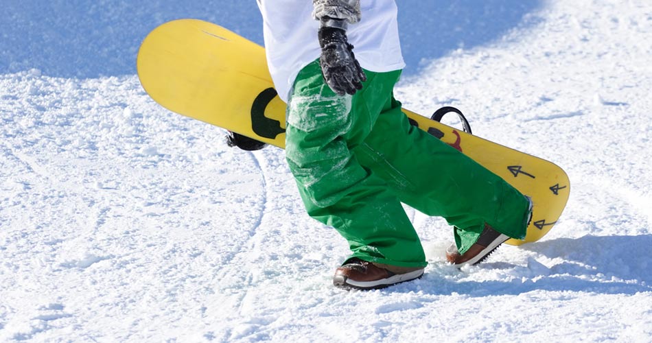 Snowboarder at Belleayre Ski Center