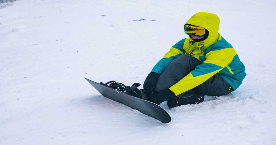 BigRock Mountain Maine Snowboarder