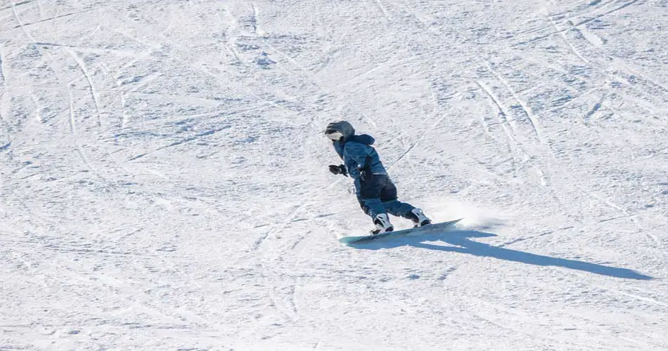 Snowboarding at Buck Hill.