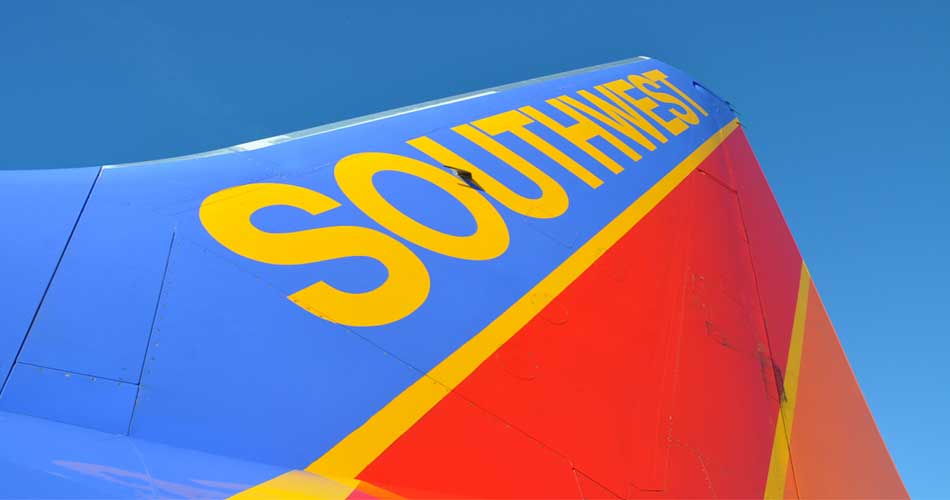 Southwest Airlines plane.