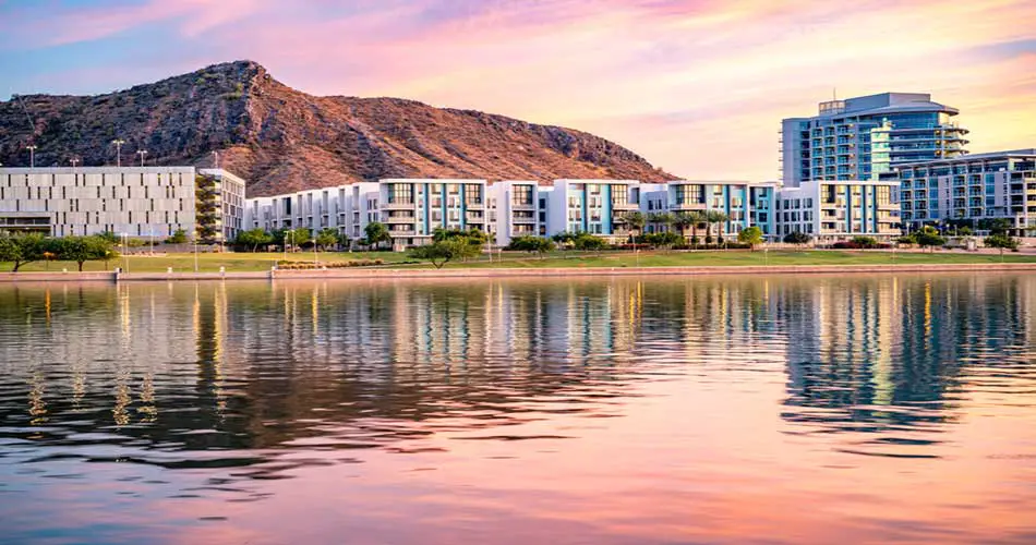 Condos on water in Tempe, AZ. 