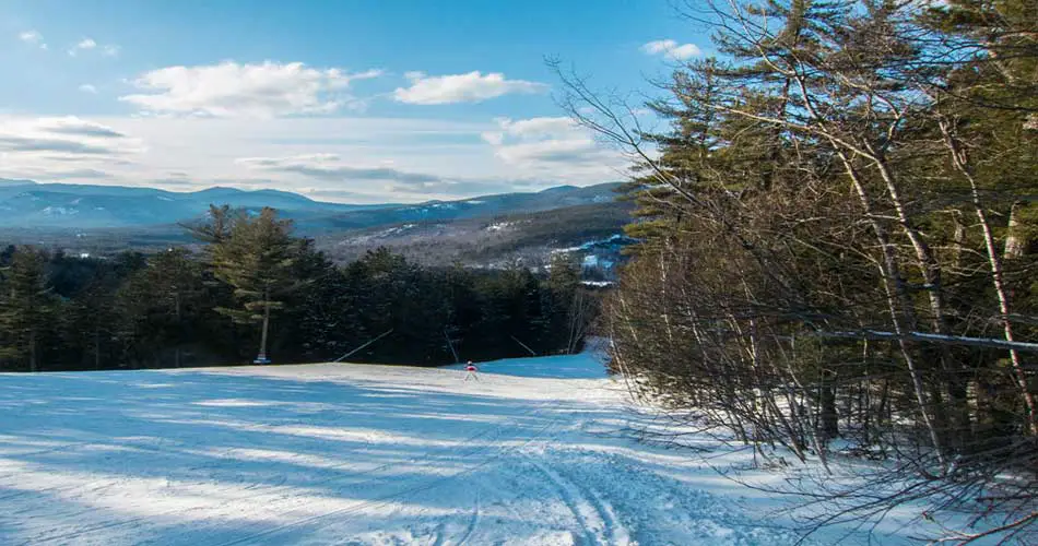 Trails at Attitash Mountain Resort in NH.