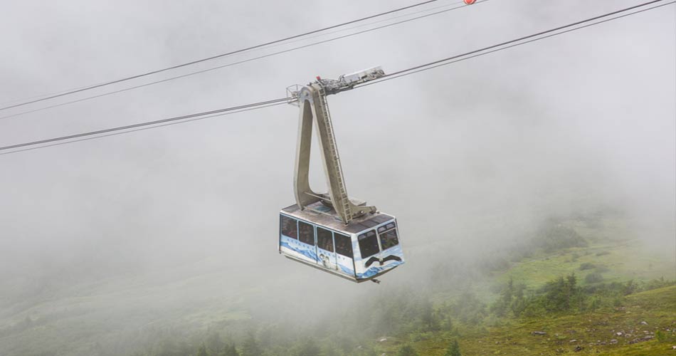 Tram at Alyeska Ski Resort