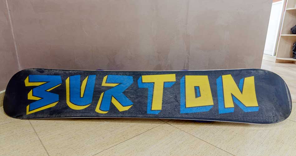 Used Burton snowboard.