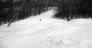 Ski trails at Blue Knob in PA.