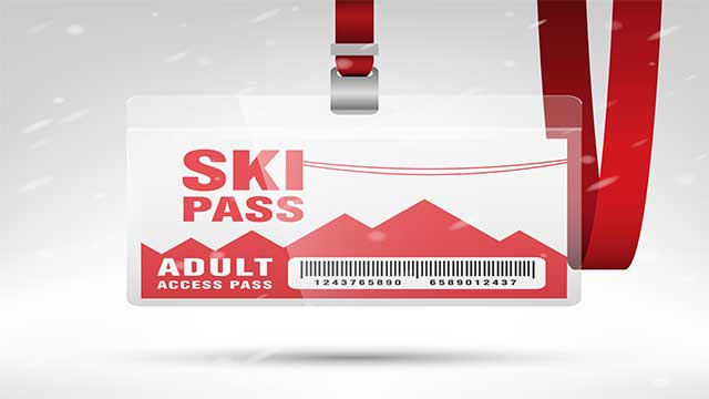 Ski pass for Crystal Mountain Resort