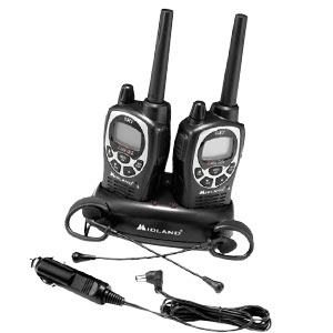 One of the best walkie talkies for snowboarding. The Midland GXT1000VP4.