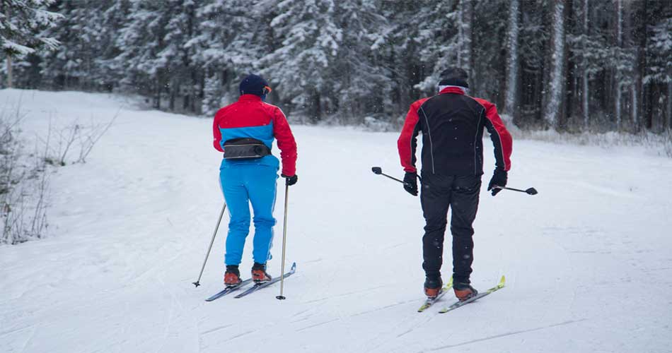 Nordic trails at Greek Peak Mountain Resort.