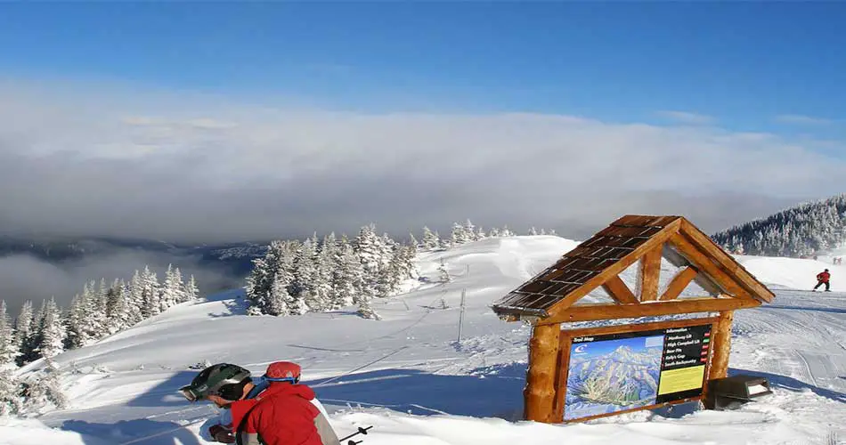 Top of Crystal Mountain