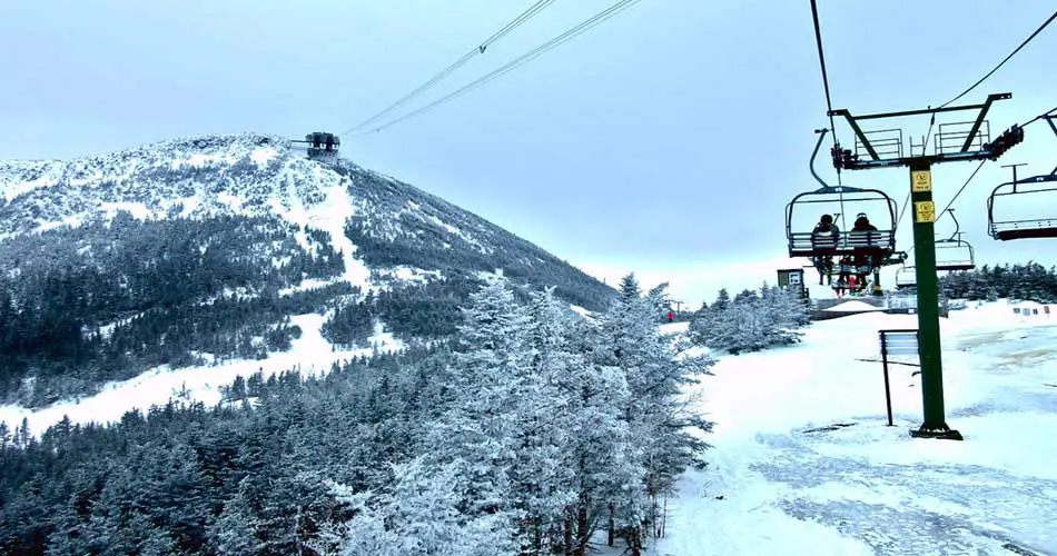 Summit of Jay Peak Ski Resort.