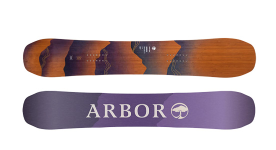 Arbor womens snowboard, the swoon