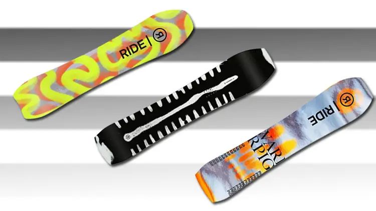 Ride snowboards tested