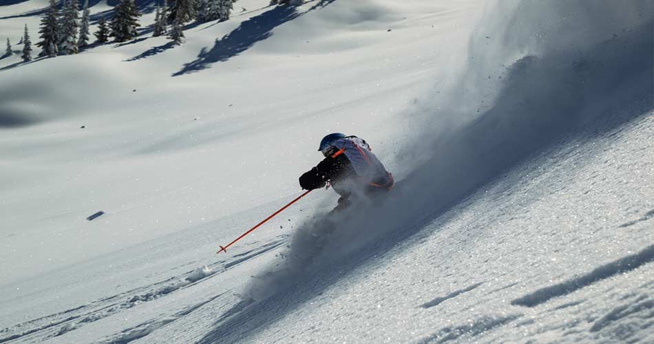 Deep snow at Ski Land