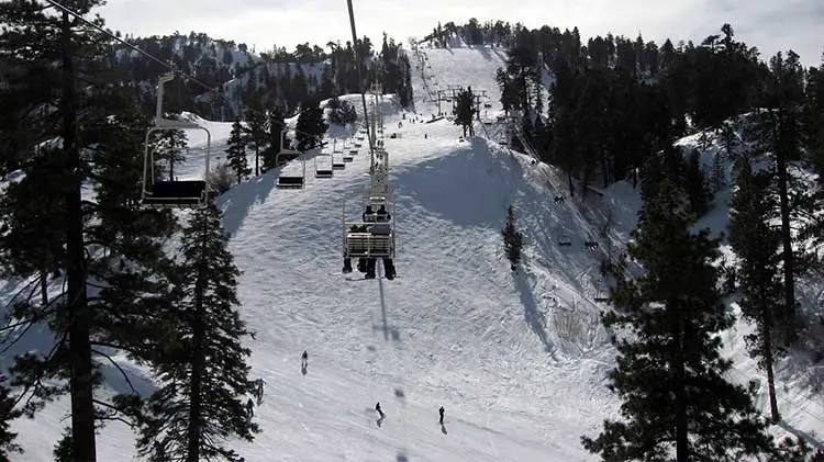 Lifts at Bear Mountain.