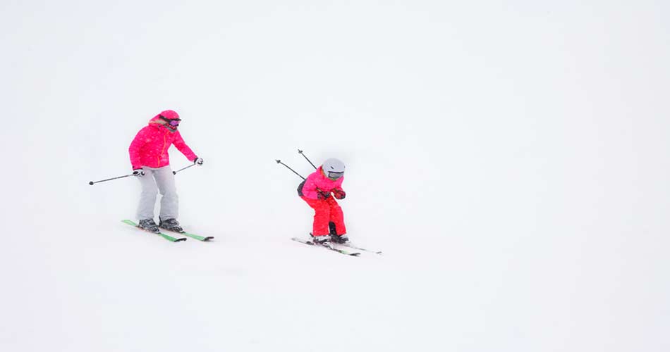 Skiing at moose mountain.