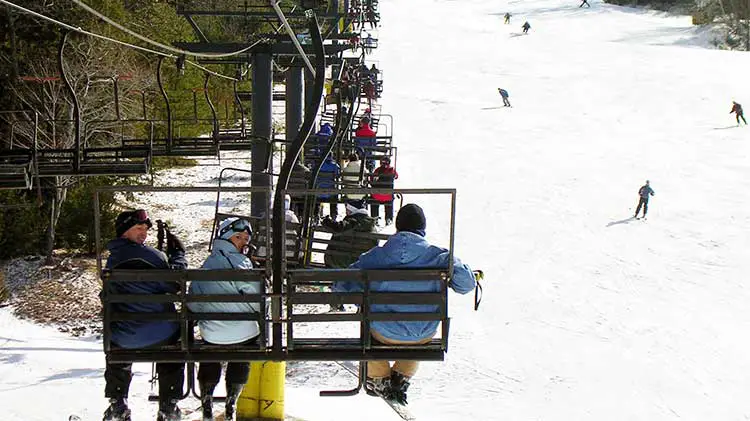 Tussey Mountain Ski lift