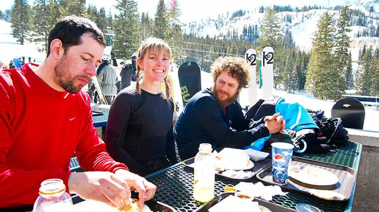 alfresco dining lunch break