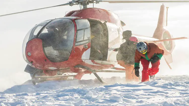 Heli Skiing in Alaska