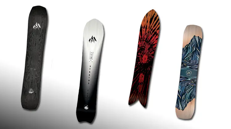 four jones snowboards