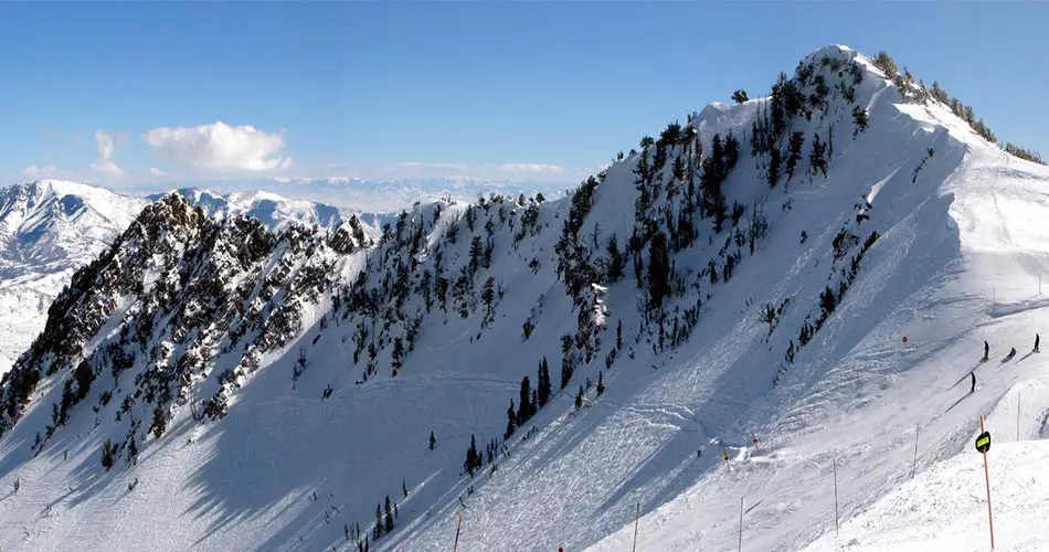 Snowbasin ski resort mountain
