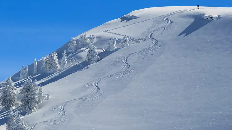 Skiing with Indy Pass.