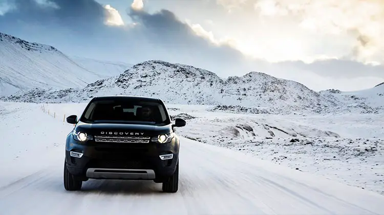 Land Rover Discovery Sport tested winter roads