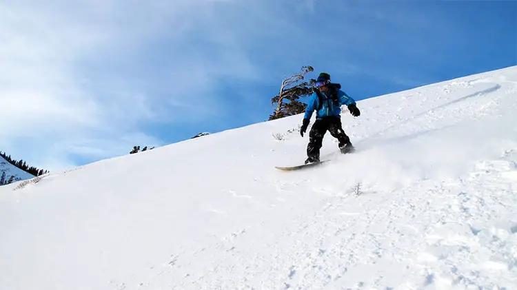 Splitboarding at Squaw Valley Lake Tahoe