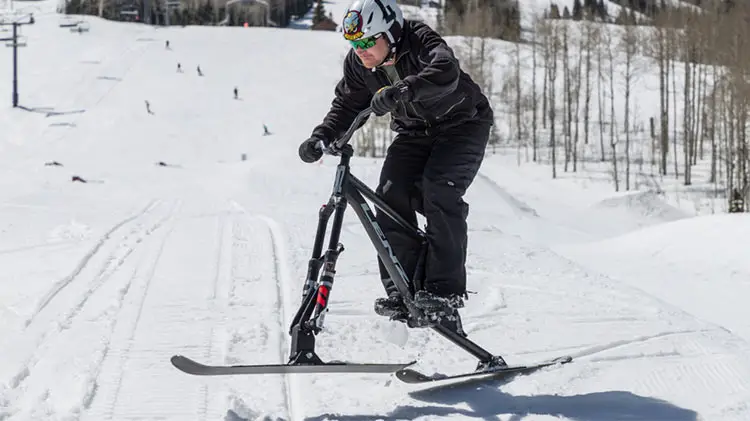 How to Ride a Ski Bike: Ski Biking for Beginners