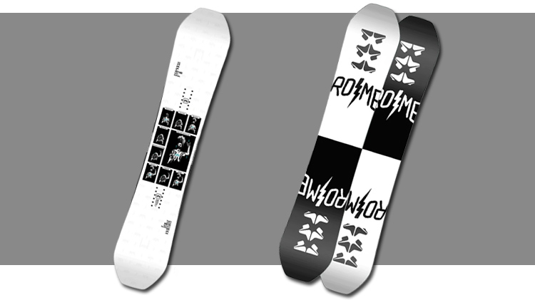 Rome party mod snowboard