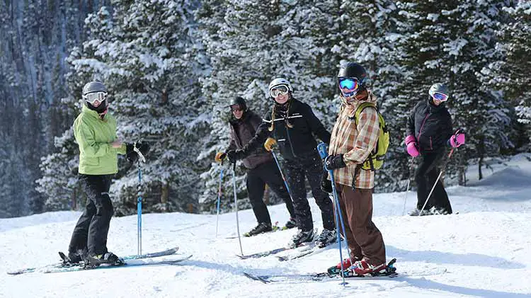 January skiing at Keystone and Breckenridge