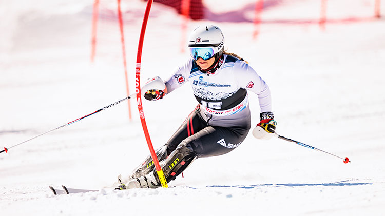 Sona Moravcikova at 2022 NCAA Skiing Championships