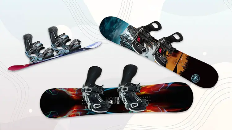 Never Summer Snowboards and bindings