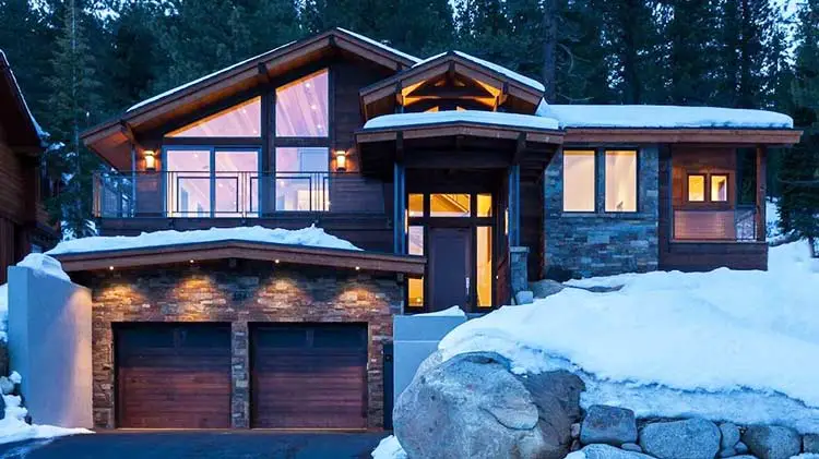 modern decor ski home