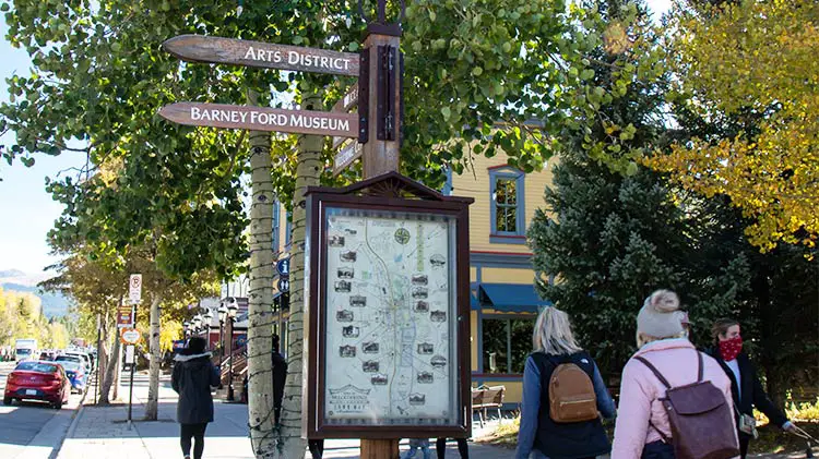 Breckenridge arts district map