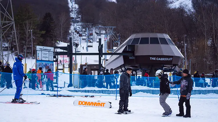 The Cabriolet lifts at Mountain Creek